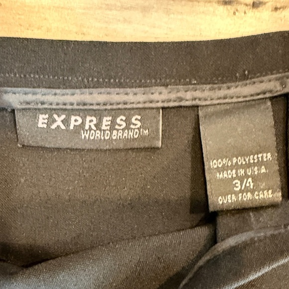 NWOT Express Classic Black Pencil Skirt - Picture 2 of 7
